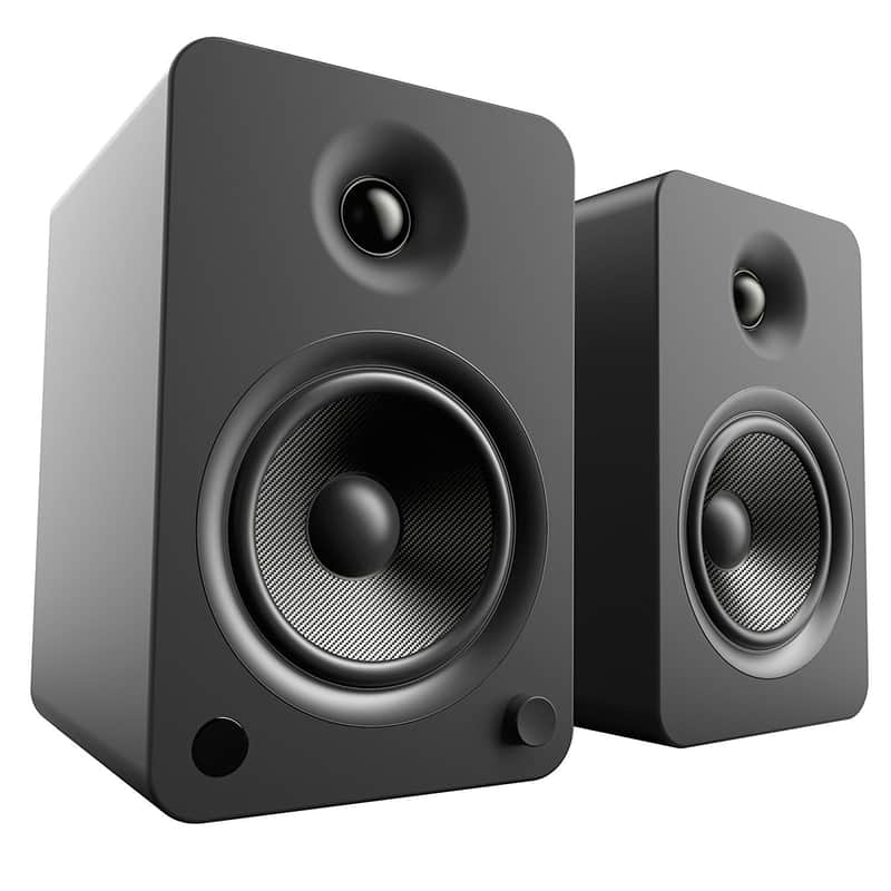 Kanto: YU6 Powered Bookshelf Speakers - Matte Black (YU6MB) image 1