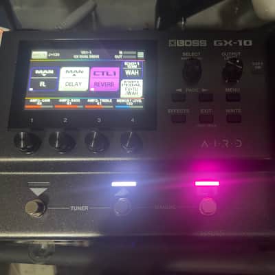 Boss GX-10 Guitar Effects Processor 2024 - Present - Black image 1