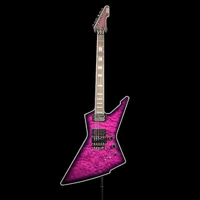 Schecter E-1 FR S Special Edition Electric Guitar - Trans Purple Burst image 3