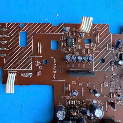 CASIO LK-92TV Lighting Keyboard Part: DC Sustain Phones Board PCB M649-MAA2 image 5
