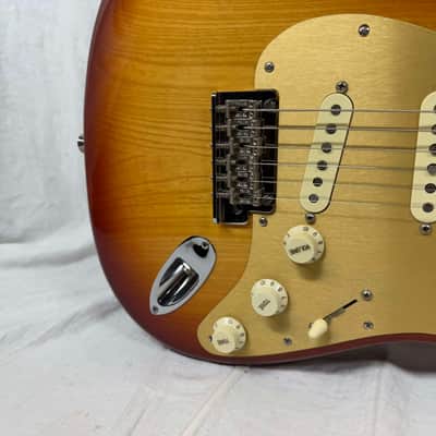 Fender Parts Stratocaster - American Professional HSS Shawbucker neck on American Standard Ash body Guitar 2019 - Sienna Sunburst / Rosewood fingerboard image 5