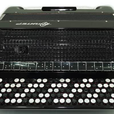 Jupiter Lux Button Accordion 120 Bass 5 Row Concert Bayan B Griff Double Cassotto Converter Free Bass and Stradella, 2691 image 10