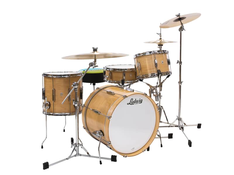 Ludwig L6103LX Club Date USA Downbeat Outfit 12 / 14 / 20" 3pc Shell Pack image 1