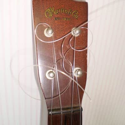 1950 Martin Ukulele Mahogany Brazilian Rosewood Vintage Soprano Model Nice! image 3