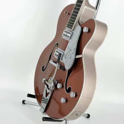 2021 Gretsch Limited Edition Falcon G6136TSL-CPM LTD – 2 Tone Copper / Sahara Metallic image 7