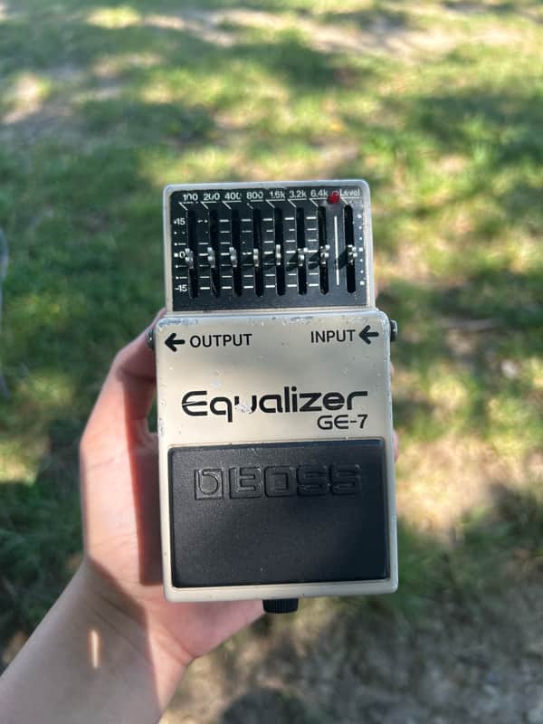 Boss GE-7 Equalizer Guitar Effects Pedal image 1