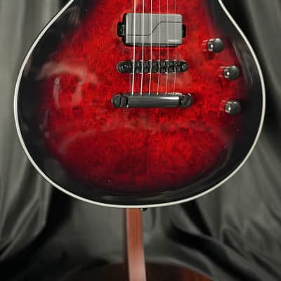 ESP E-II Eclipse See Thru Black Cherry Sunburst image 4