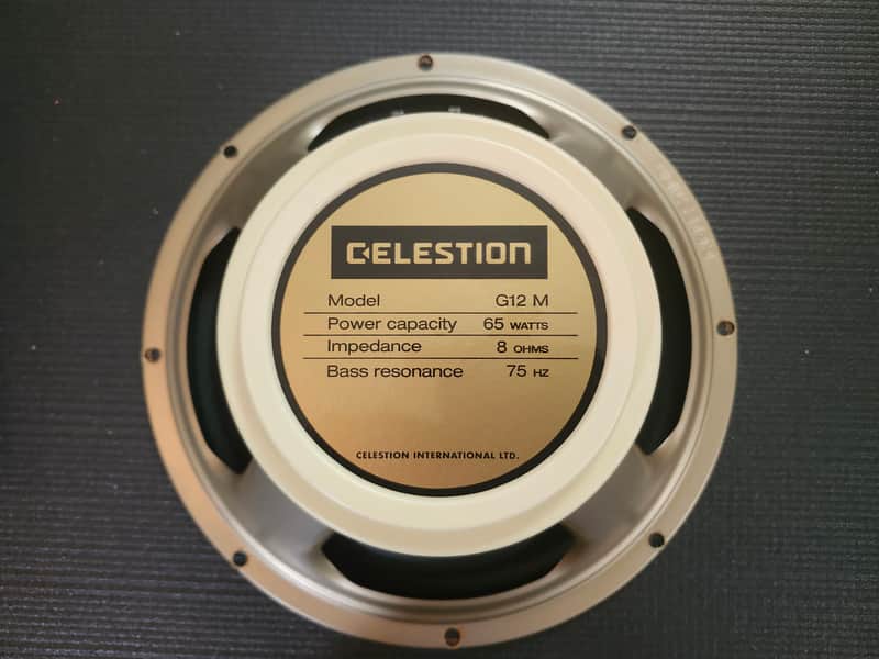 Celestion G12M Creamback 8ohm 65w (G12M-65) Amp Replacement Speaker - UK Made image 1