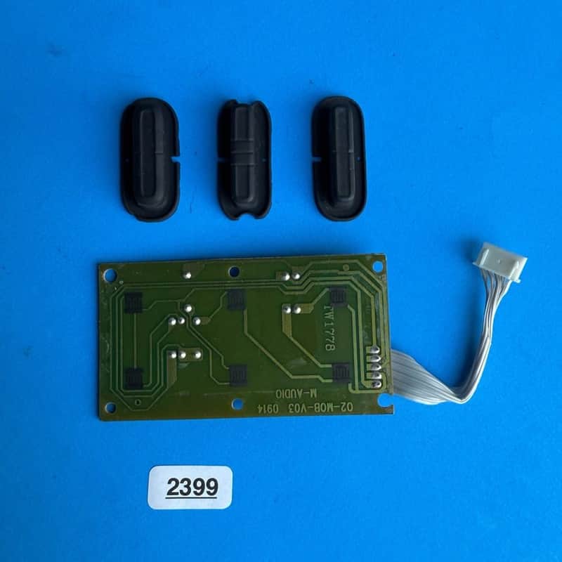 M-AUDIO O2 MIDI Controller Keyboard Part: Pitch Bend Modulation Board w/Pads image 1