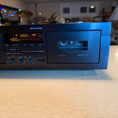 Yamaha KX-W382 Dual Cassette Deck Recorder FRESH SERVICING Near Mint Beauty 🎶💎 image 5