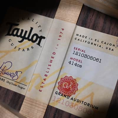 Taylor Next Generation 414ce #5061 image 10
