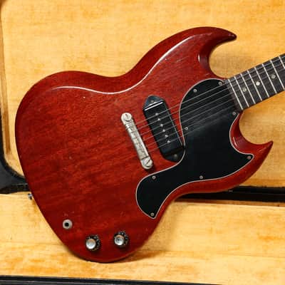 1965 Gibson SG Junior - Cherry Red - Wide Nut image 1