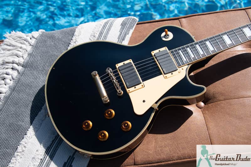 1990 Burny RLC-70 - 60's Style Les Paul Custom w Upgraded EMG 81/85's & Locking Grovers - Pro Set Up w Perfect Frets/Action/Intonation! image 1