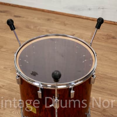 Rare Sonor Signature African Bubinga Heavy HLFT 18 – 18x19 Floor Tom – 1980s image 9