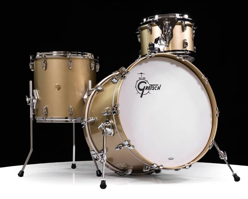 Gretsch USA Custom 3pc Gold Mist 12/14/22 image 1