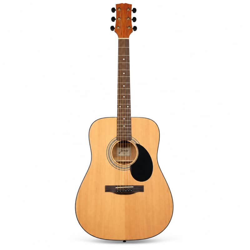 Jasmine S35 Dreadnought Acoustic Guitar. Natural Finish