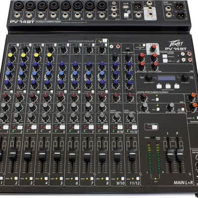 Peavey PV 14 BT 14-Channel Analog Mixer image 1