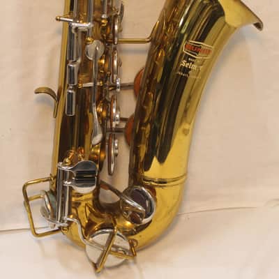 Bundy Saxophone alto Vintage 1957 red label - brass image 8