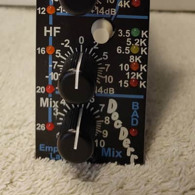 Empirical Labs EL-Rx DocDerr 500 Series Channel Strip Module 2010s - Black image 1