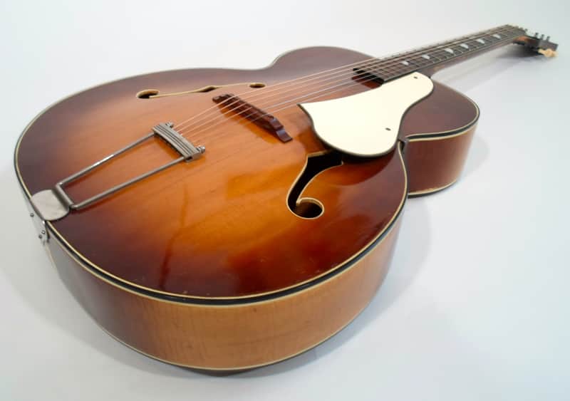 Kay Master Size Artist Kay 46 Kay 48 Archtop Guitar 1947-1951 Sunburst image 1