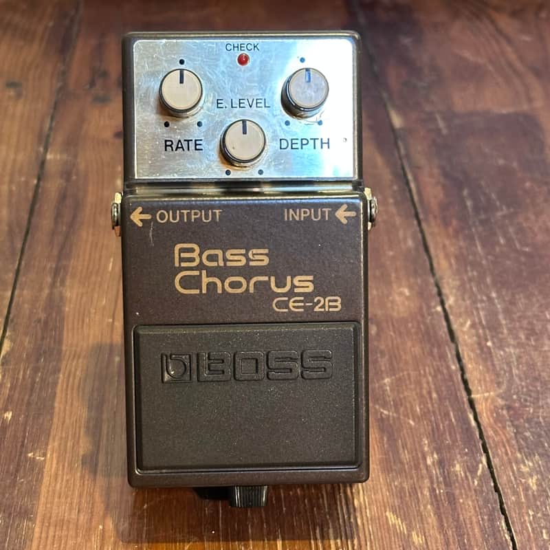 Boss CE-2B Bass Chorus (Green Label) 1987 - 1989 - Brown image 1