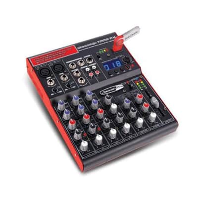 JAMMIN PRO StudioMix 1002 FX 10-Channel Mixer