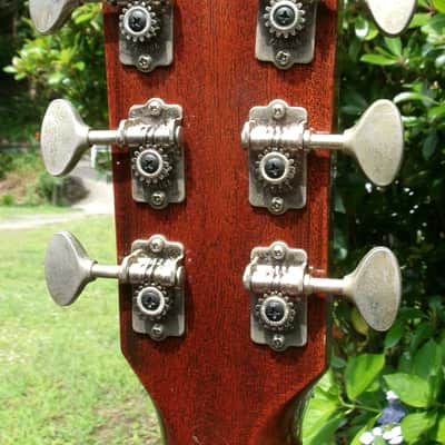 1971 Yamaha FG180 Red Label Nippon Gakki+Rocket Case image 11