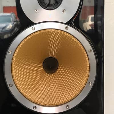 B&W Bowers and Wilkins CM9 Floor standing Speakers Piano Black Pair image 6