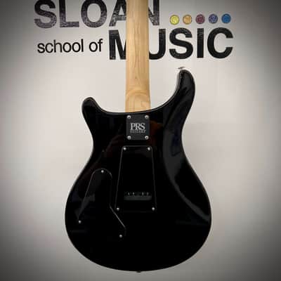 PRS CE 24 Black Sunburst w/ Black Back Custom Color image 7