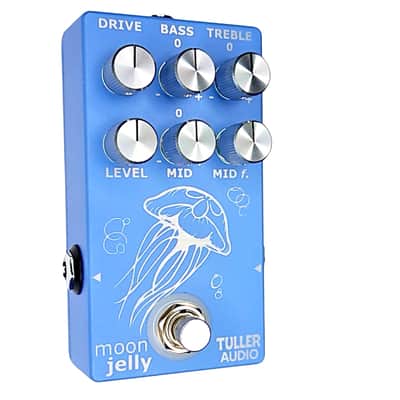 Transparent Overdrive Pedal Versatile! - Tuller Audio Moon Jelly - Boutique Hand Built image 4
