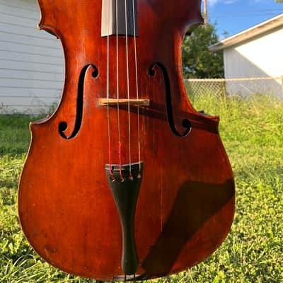 Anton Kessel Professional Antique Cello 1890 Leipzig Germany Guarneri Model image 2