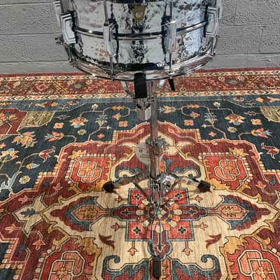 Ludwig 14x6.5 Supraphonic Hammered Snare Drum LM402K image 10