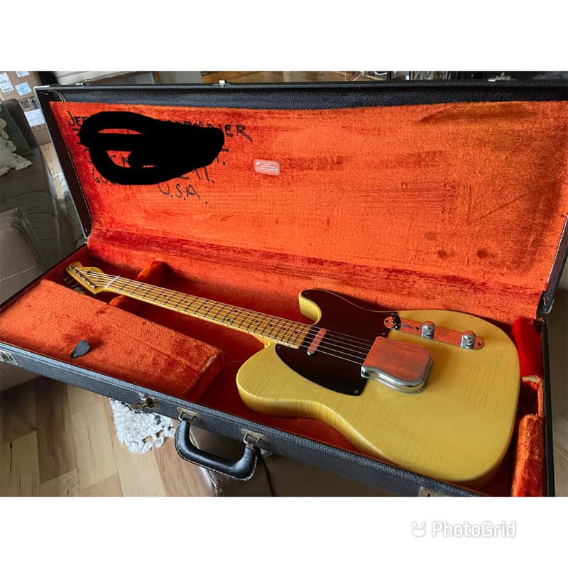 Fender 1953 Blackguard Telecaster (Keith Richards Owned) image 1
