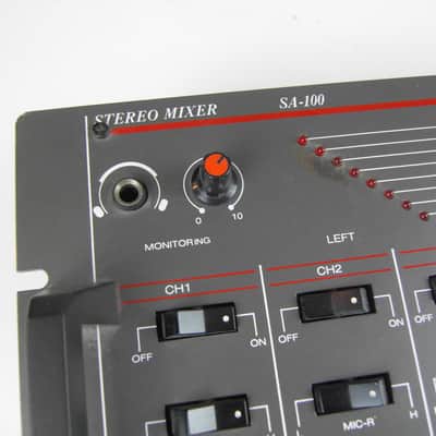 guter alter 6-Kanal Mixer Soundcraft SA-100 Mischpult DJ Mischer Conrad electronic image 3