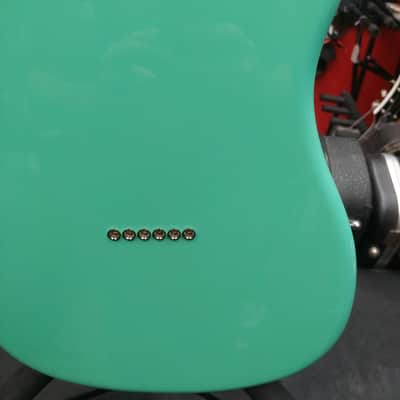 2021 Fender Player Duo Sonic, Pau Ferro Fingerboard, Sea Foam Green w/ Locking Tuners (USED) "Made In Mexico" image 21