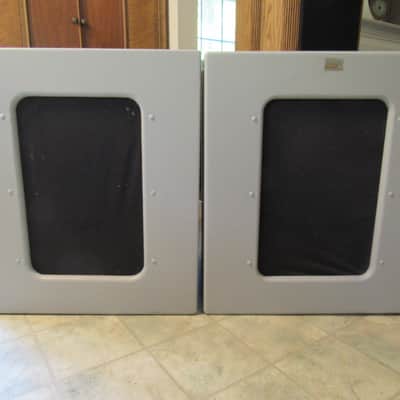 Altec Lansing 604C drivers in Altec Lansing Semco 612A utility cabinets in very good condition image 1