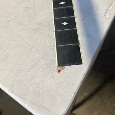 Rogue Classic spider resonator guitar, round neck, u fix it headstock broke off image 4