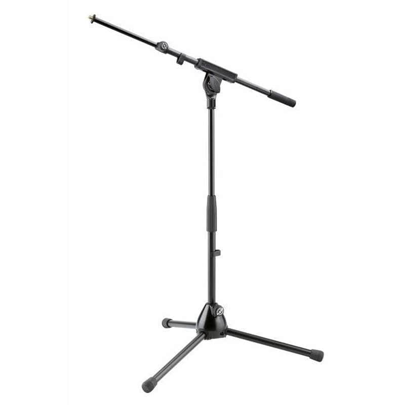 K&M Medium Height Tripod Mic and Boom Stand image 1