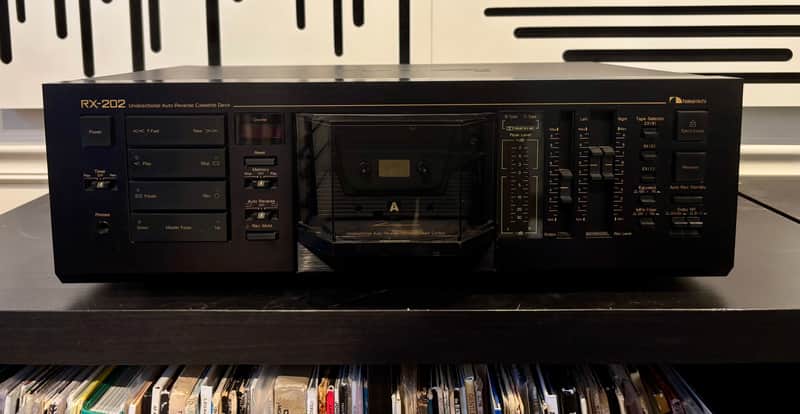 Nakamichi RX-202 Uni Directional Auto Reverse Stereo Cassette Deck image 1