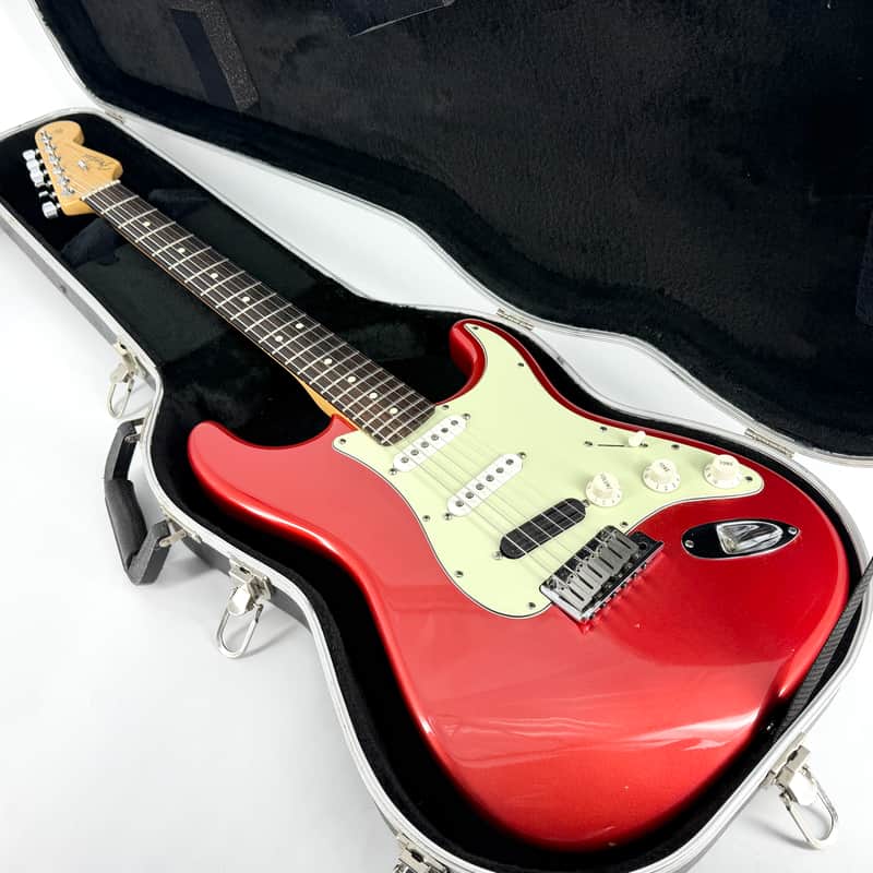 2001 Fender American Series Stratocaster – Chrome Red image 1