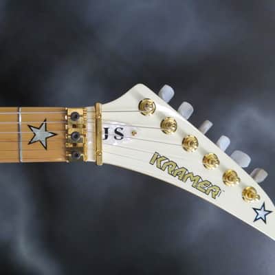 2005 Kramer Richie Sambora Jersey Star, White W/ Original Hard Case image 8