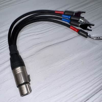 XLR to Y Spade Meze Adapter Headphone Cable image 6