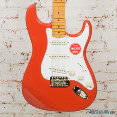 Squier Classic Vibe '50s Stratocaster, Maple Fingerboard, Fiesta Red image 1