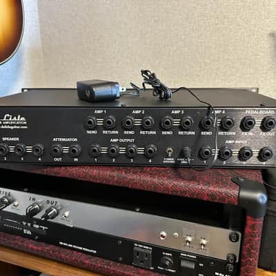 de Lisle Amp-Speaker Selector 4×4 Pro Amplifier Cabinet Switcher w/ FX Loop and Attenuator Loop image 6