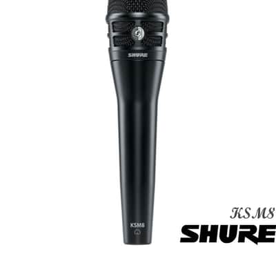 Shure KSM8 Dualdyne Cardioid Dynamic Vocal Microphone Black image 3