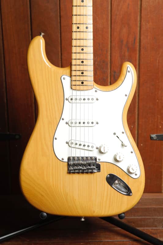 Fender Japan ST71-85TX Stratocaster Natural Ash Electric Guitar 1997 Pre-Owned image 1