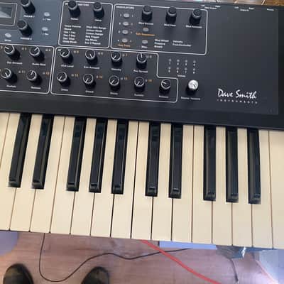 Dave Smith Instruments Prophet 08 PE 61-Key 8-Voice Polyphonic Synthesizer 2009 - 2015 - Black with Wood Sides image 9