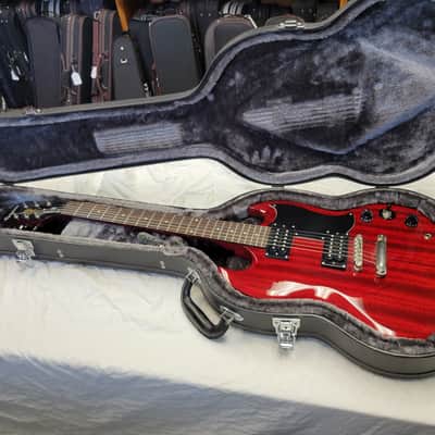 Epiphone SG Special Electric Guitar in Cherry Red W/ Hardshell Case image 1