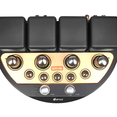 Dared Push-Pull Integrated Vacuum Tube Amplifier Valve Amplifier DV-100, with Subwoofer Output, Output Power 45 Wattsx2, Tubes:4X 6L6G, 5X 12AX7 image 5