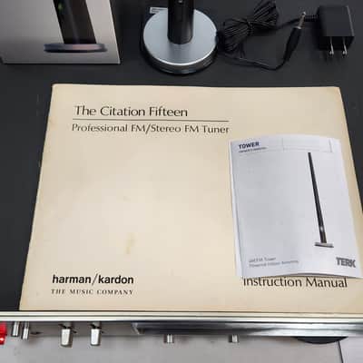 Harman-Kardon The Citation Fifteen, Professional FM/Stereo FM Tuner Made In USA ,1976 image 5